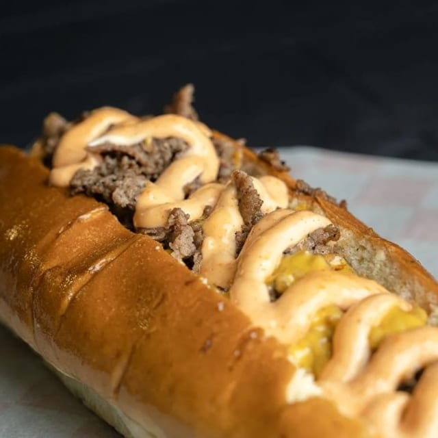 Bricked Cheesesteak.